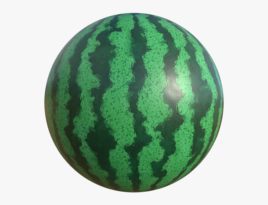 Watermelon Fruit Skin Texture, Seamless And Tileable - Fruit Texture In Sphere, HD Png Download