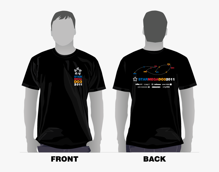 Smd3 - Playera Negra Cuello Polo, HD Png Download