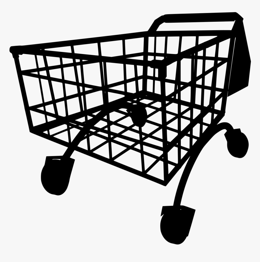 Clipart Shopping Cart Free, HD Png Download