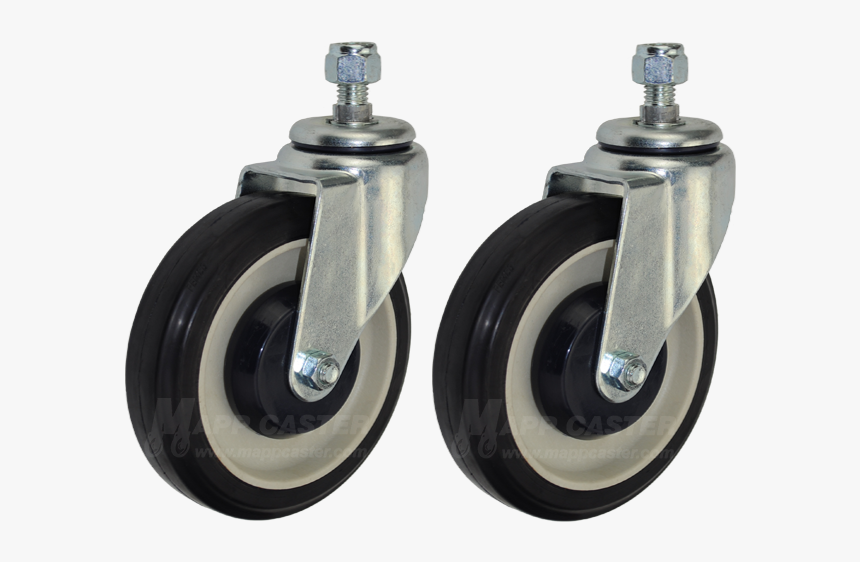 5 Inch Shopping Cart Replacement Casters - Shopping Cart Wheels Replacement, HD Png Download