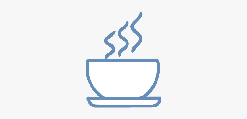 Coffee Mug Icon Blue-01 - Illustration, HD Png Download