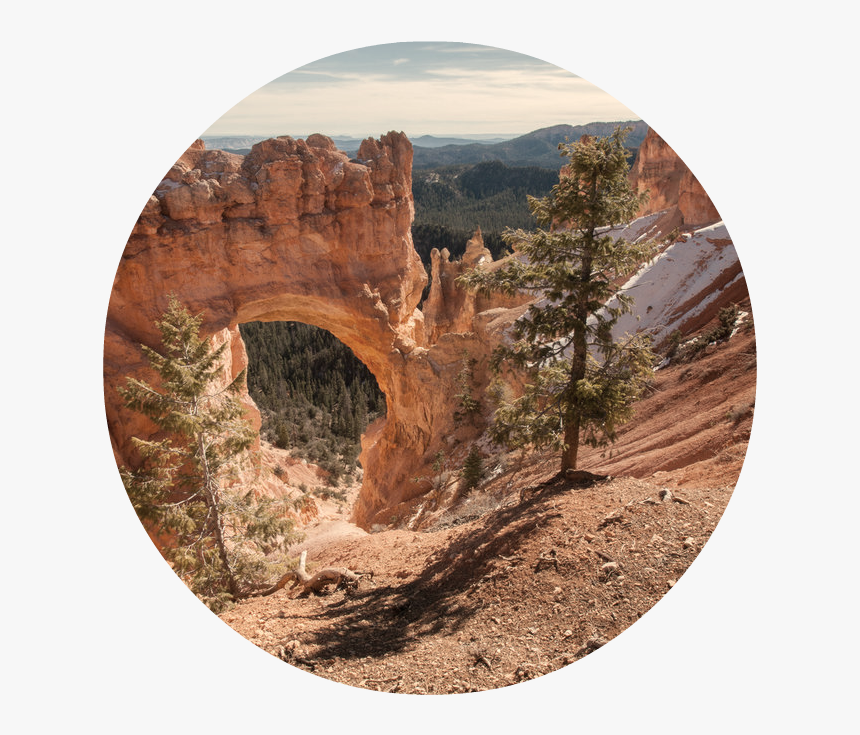 Nature Arch Canyon Dirt - Bryce Canyon, Natural Bridge, HD Png Download