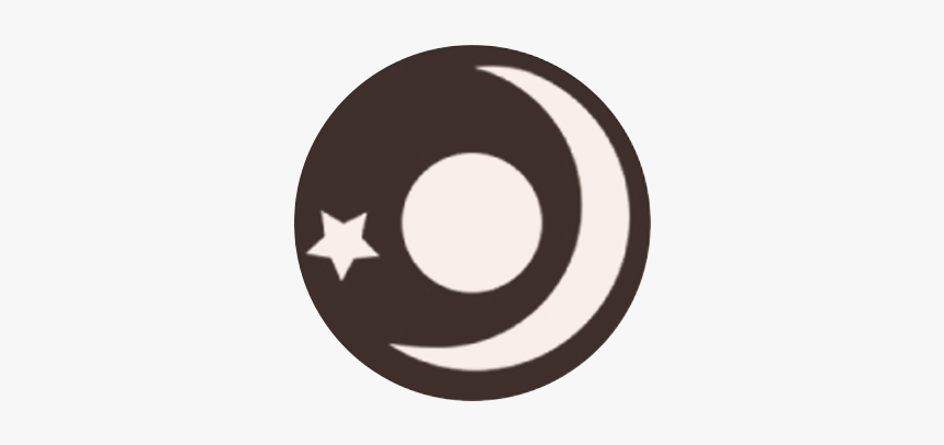 Moon And Star Contact Lens, HD Png Download