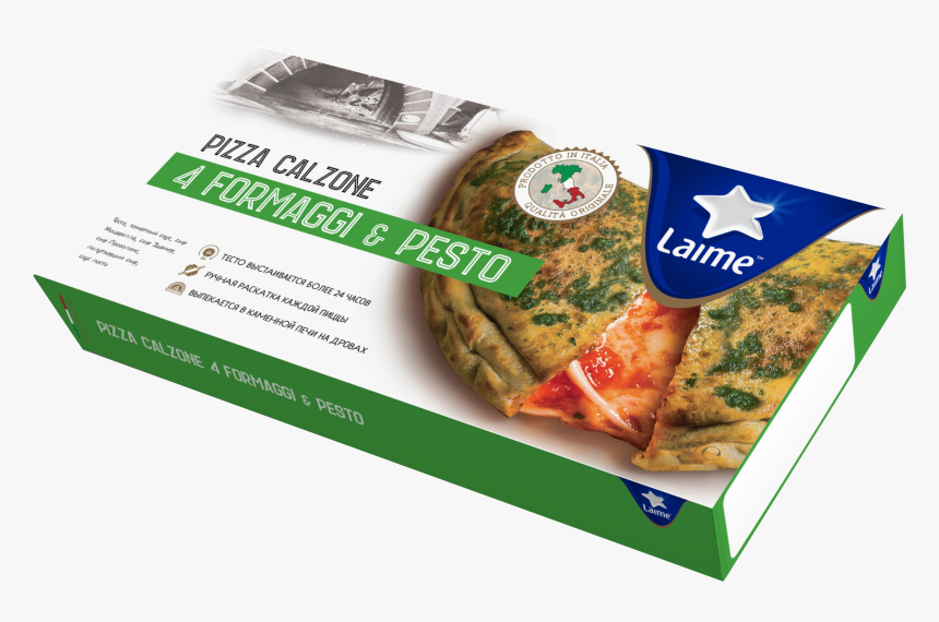 Pizza Calzone Four Cheeses - Penne, HD Png Download