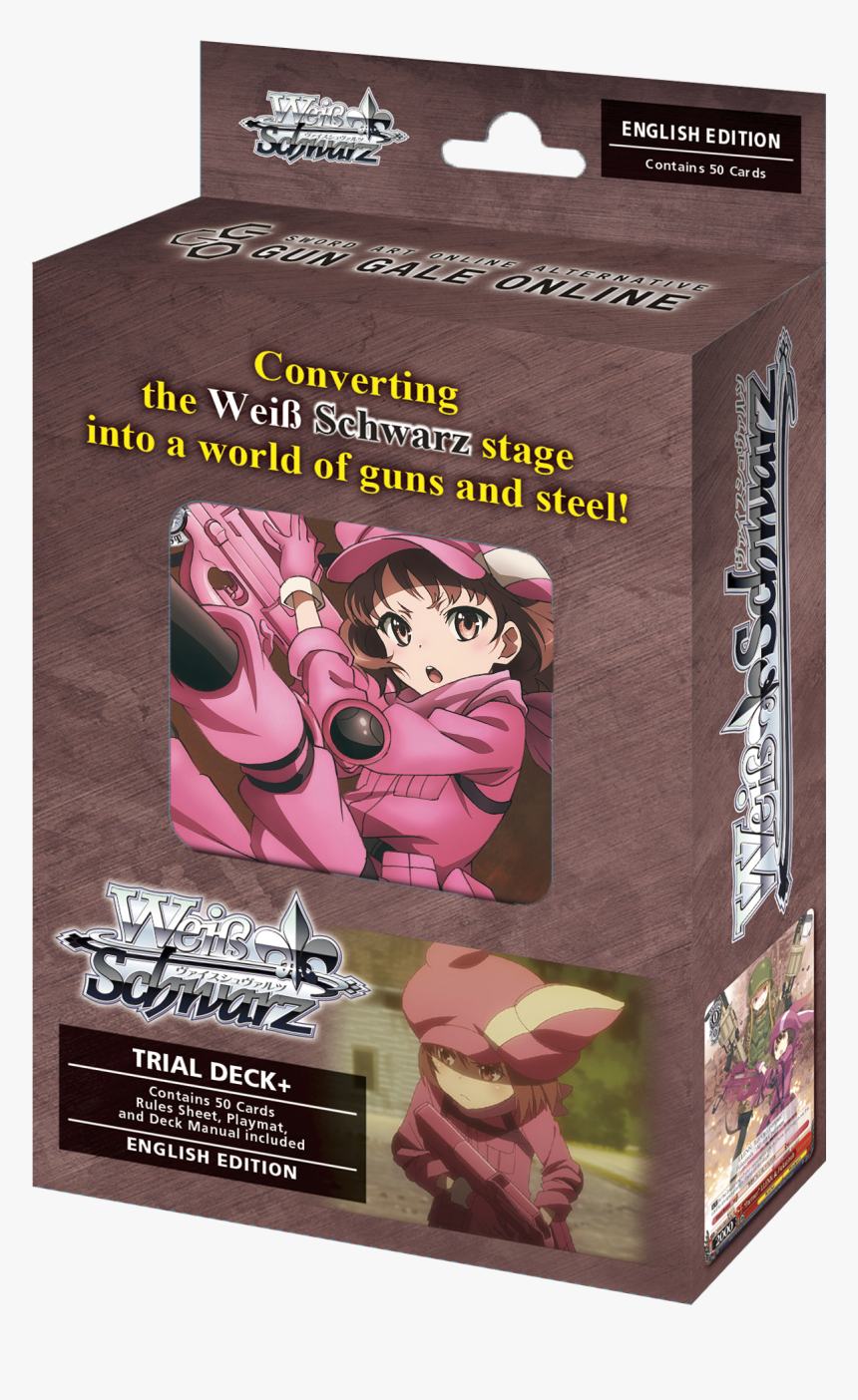 Weiss Schwarz Sao Alternative Gun Gale Online Trial, HD Png Download