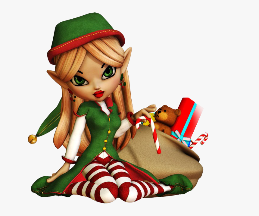 Santa Elves Png Transparent Image - Christmas Elf Png Transparent, Png Download