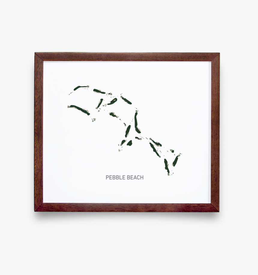 Pebble Beach White Giclée Print 
 
 Data Image Id 20947582025 - Montblanc, HD Png Download