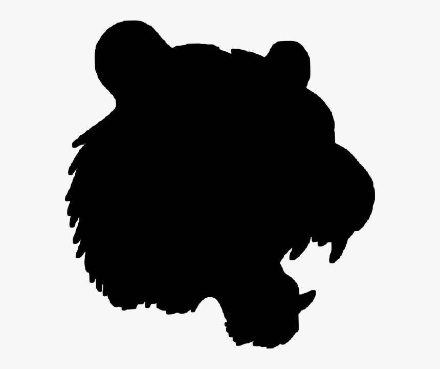 Silueta De Tigre Png, Transparent Png