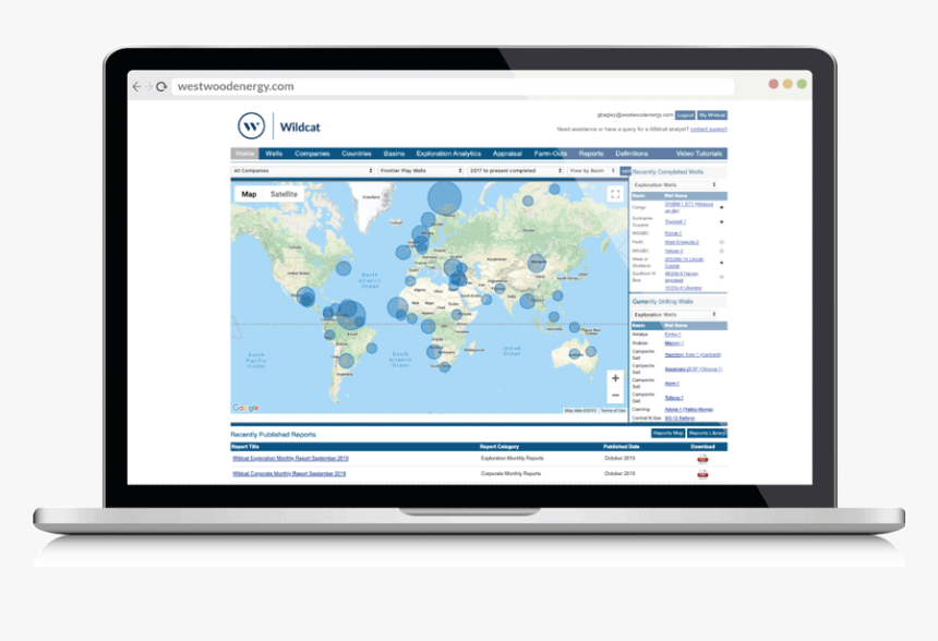 Wildcat Home Laptop - Westwood Global Energy Group, HD Png Download