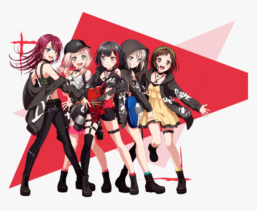Bang Dream Wikia - Bang Dream Afterglow, HD Png Download