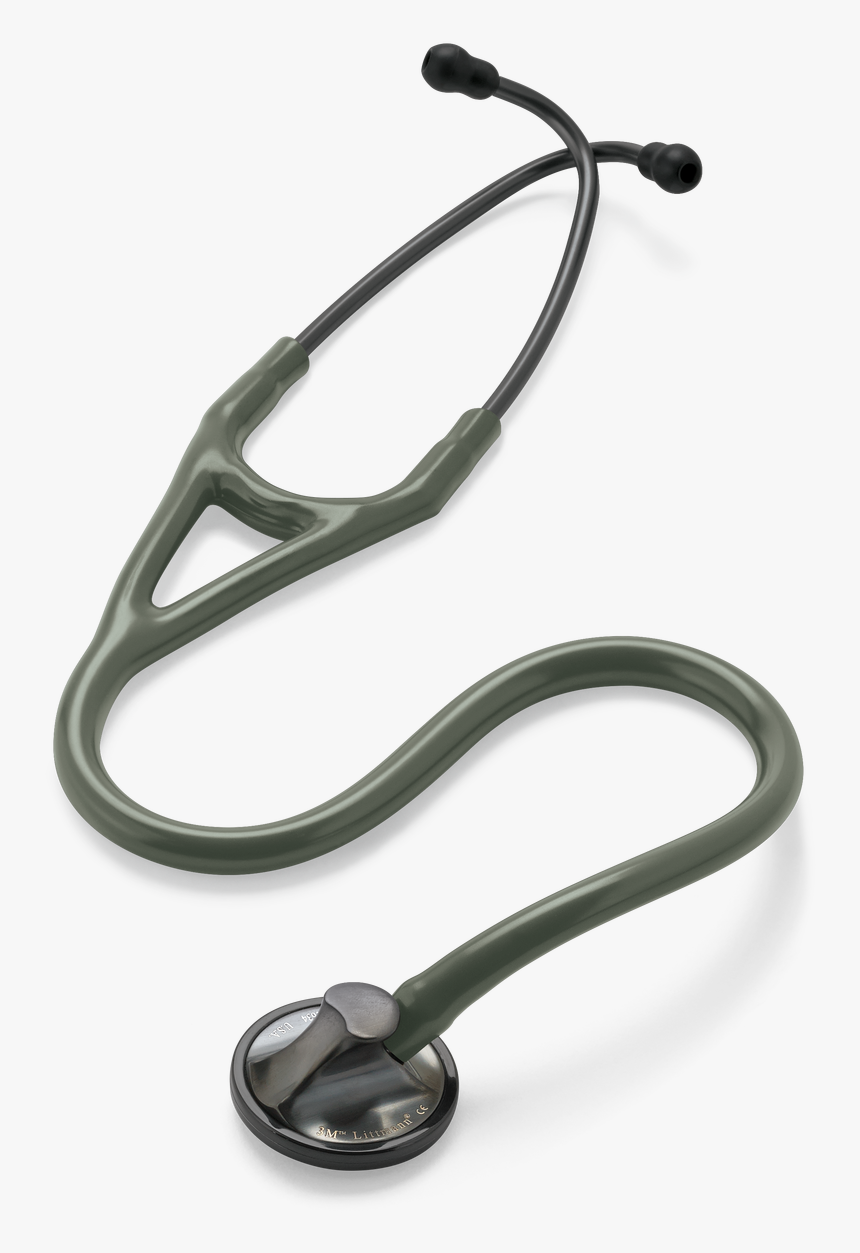 Littmann Master Cardiology Stethoscope, Smoke Olive, - Littmann Master Cardiology Stethoscope 2176, HD Png Download