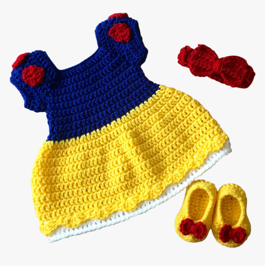 Crochet Frock Set, HD Png Download