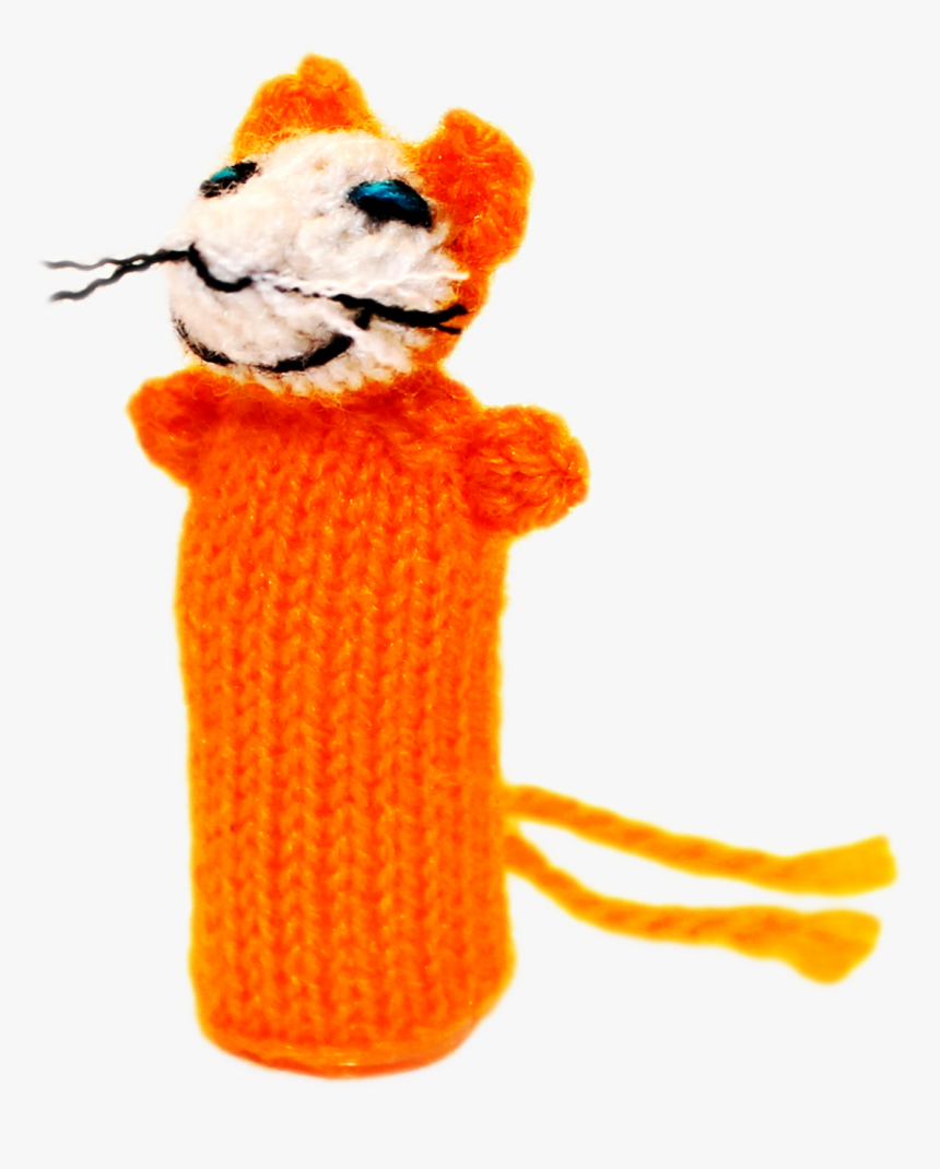 Meer Cat Finger Puppet - Stuffed Toy, HD Png Download