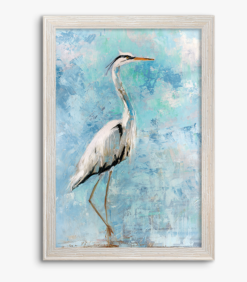 Heron Print On Canvas, HD Png Download