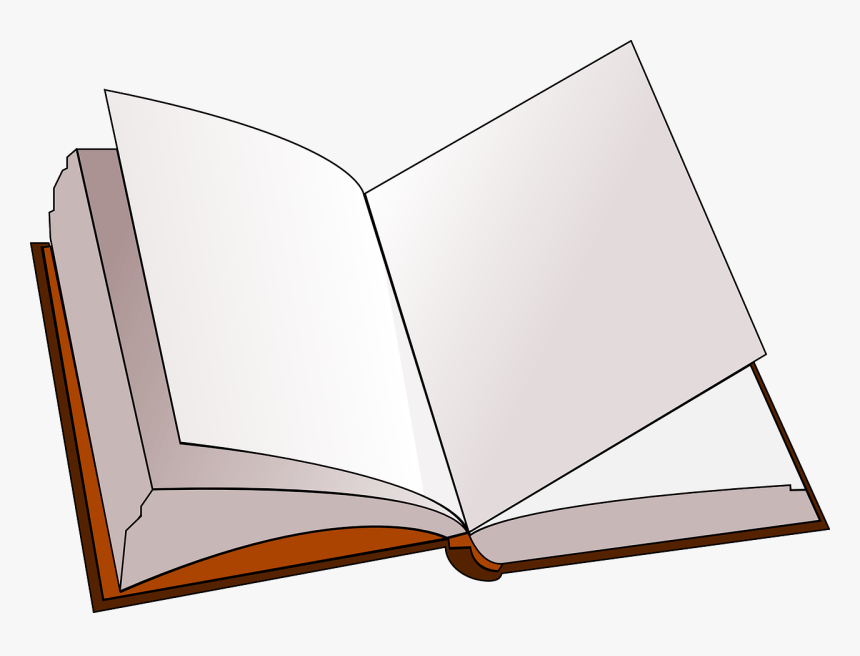 Open Book Clip Art, HD Png Download