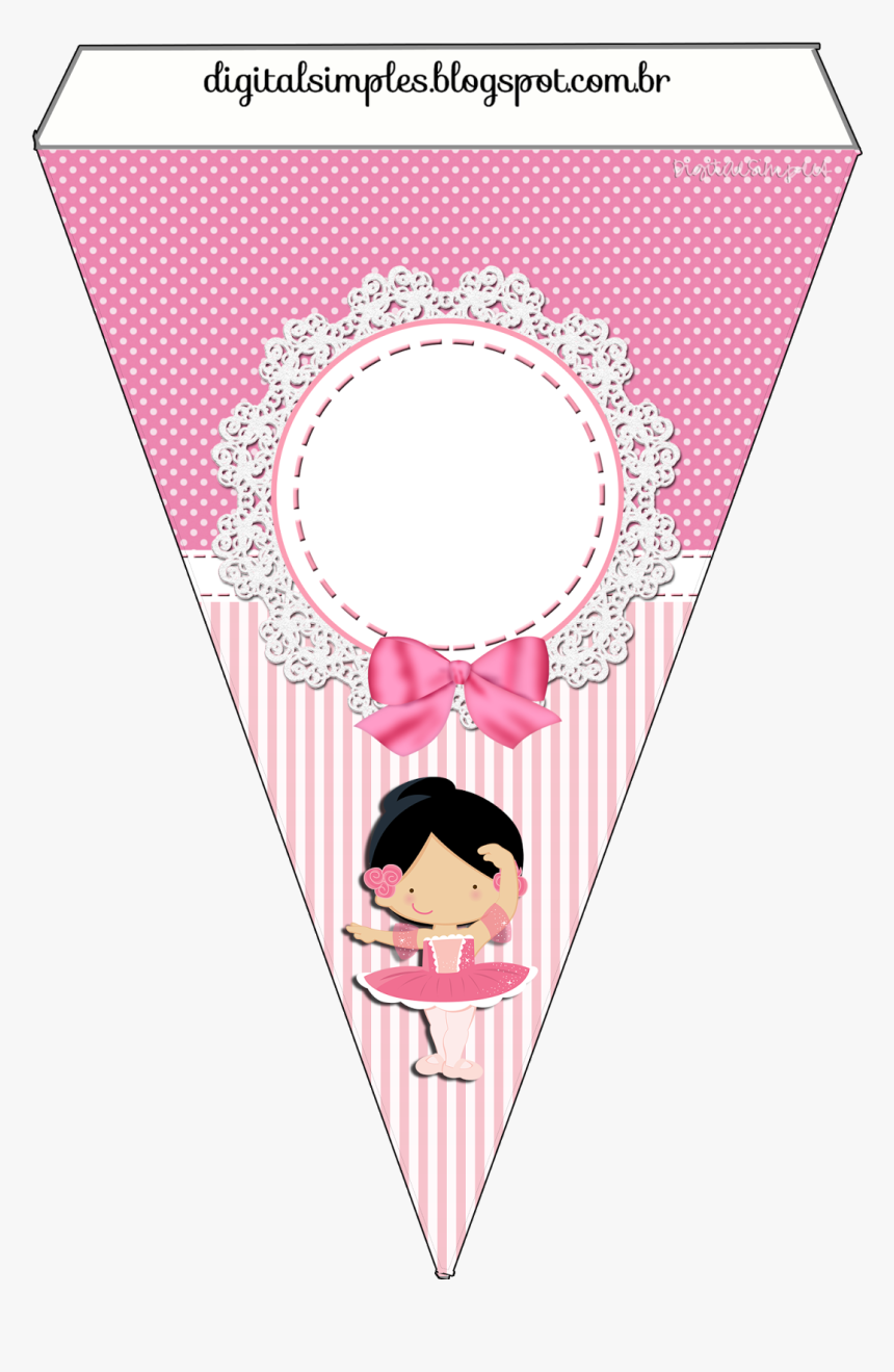 Kits Imprimibles Piquilin - Bailarina Papel De Arroz, HD Png Download