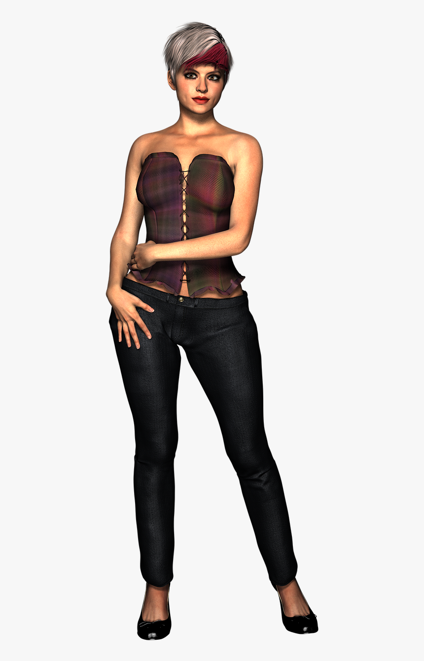 Female Cute Pose, HD Png Download
