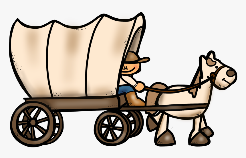 Wagon Drawing Westward Expansion Huge Freebie Download, HD Png Download