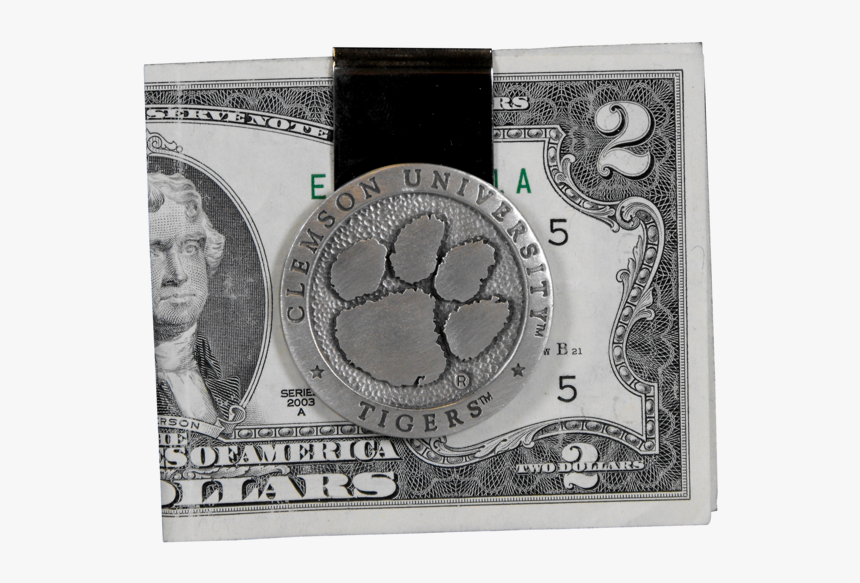 Clemson University Money Clip - Easter Bunny 2 Dollar Bill, HD Png Download