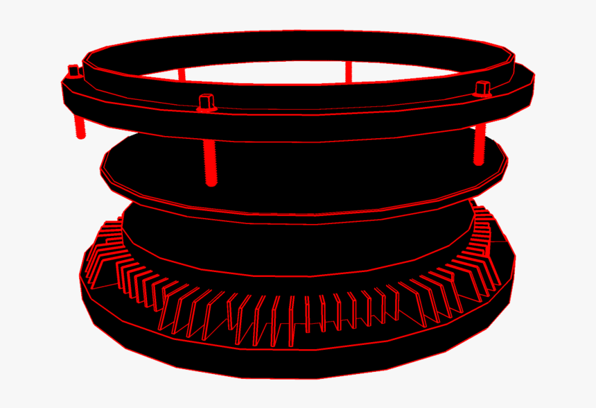 Red Explode - Circle, HD Png Download