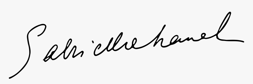 Free Chanel Logo Png - Calligraphy, Transparent Png