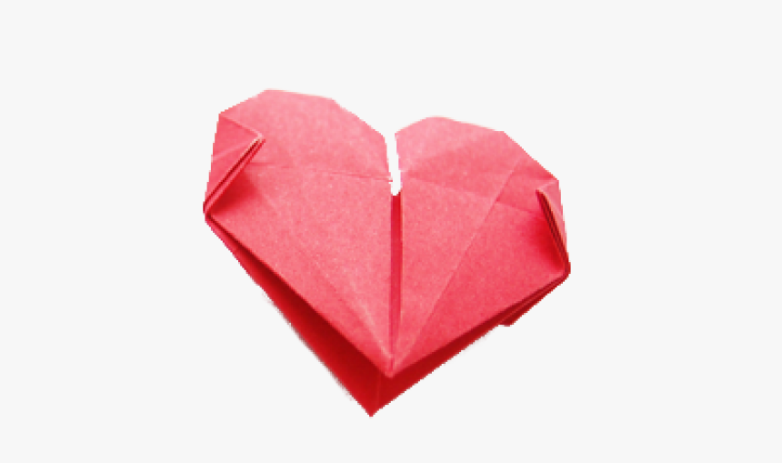 Heart-shaped Origami Png Image - Origami Heart Png, Transparent Png