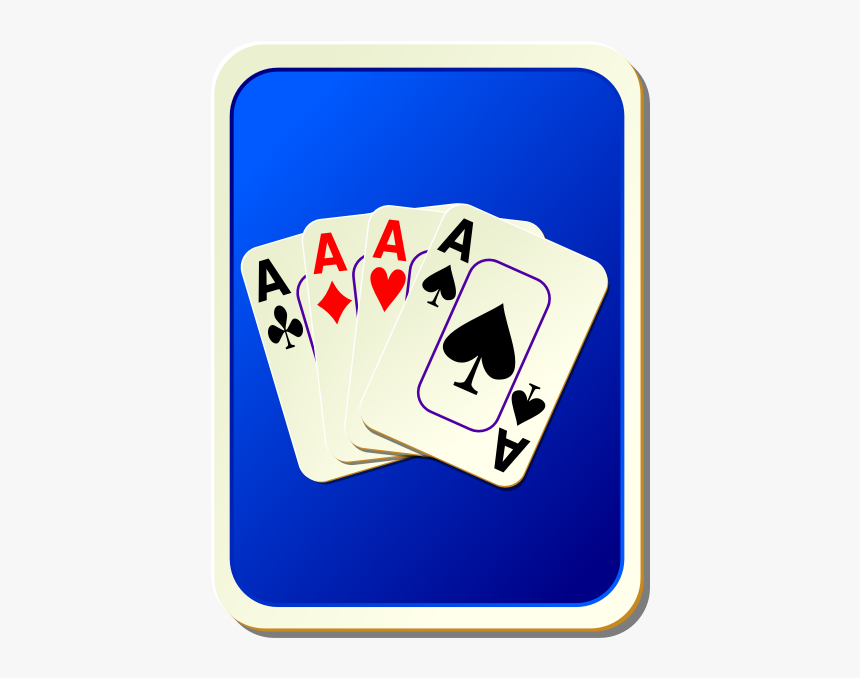 Blue Playing Card Back Vector Illustration - Birthday Play Card, HD Png Download