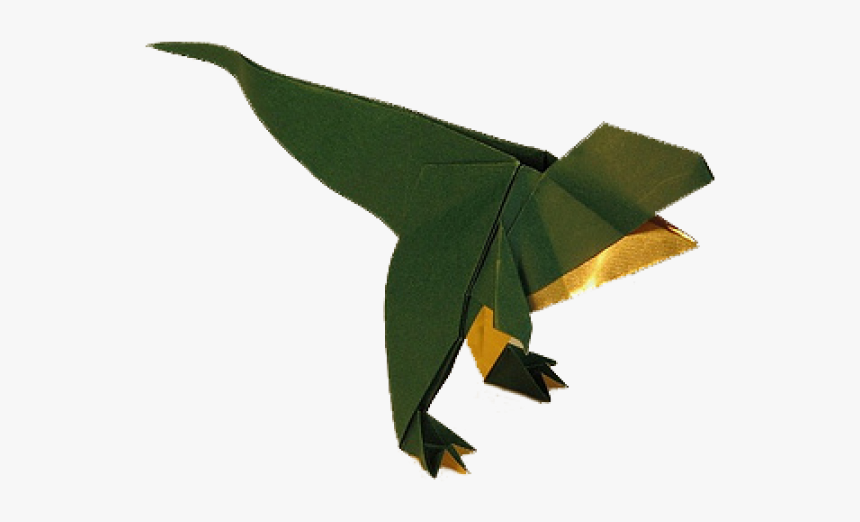 Dinosaur Origami Png Image - Origami, Transparent Png