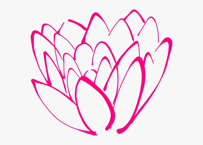 Lotus Flower Clipart Green, HD Png Download