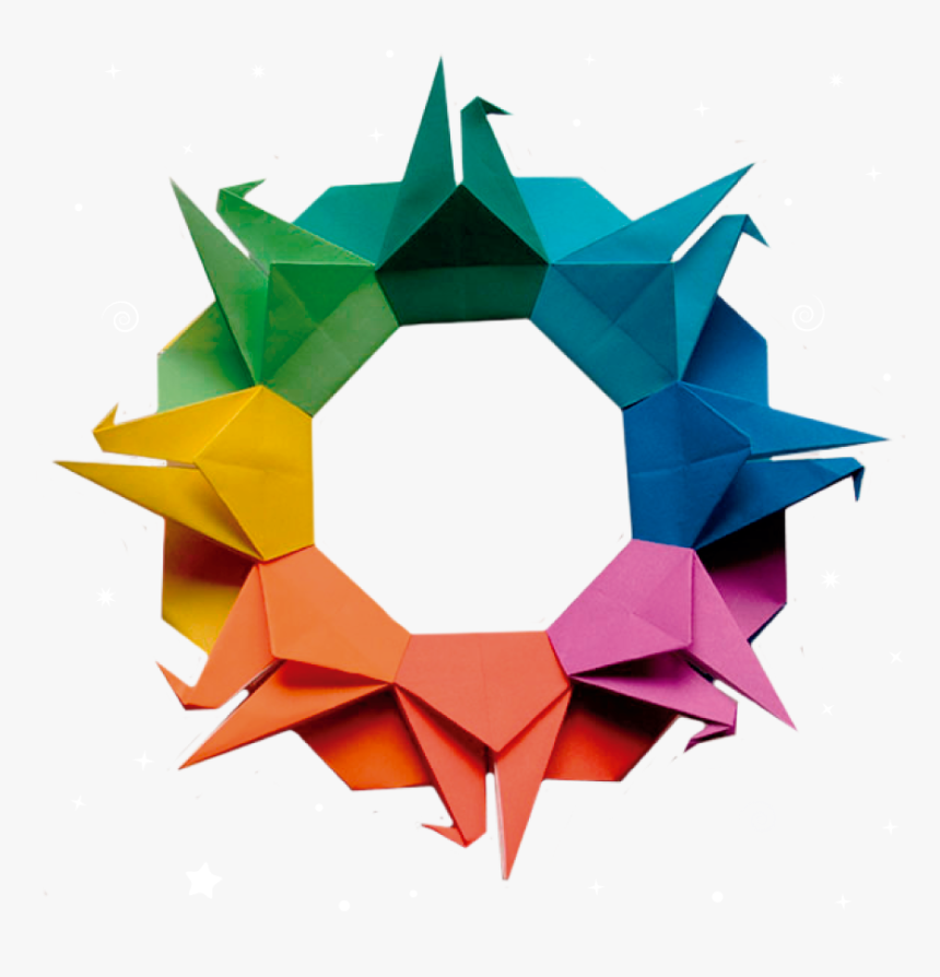 Wj/41, Download To Your Desktop Alejandro Harrison - Crane Wreath Origami, HD Png Download