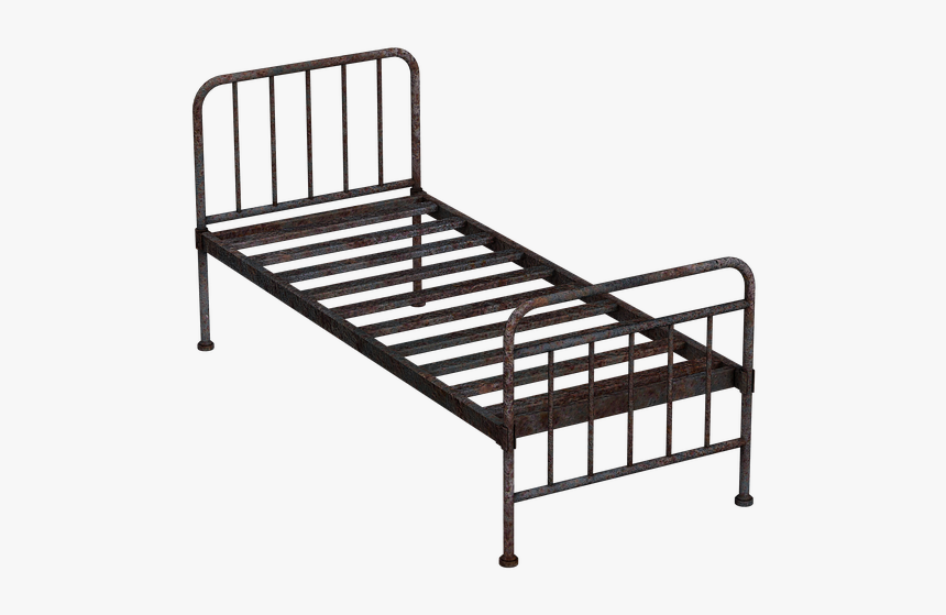 Metal Bed Frame Png, Transparent Png