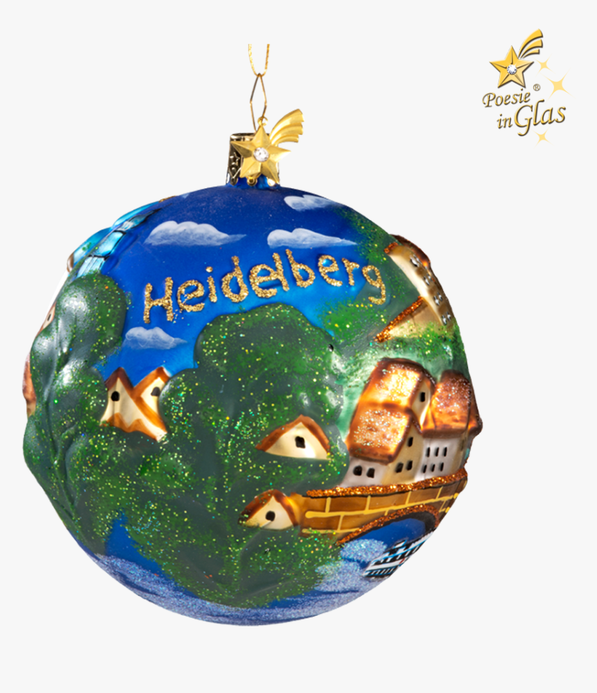 Glass Sphere Heidelberg Summer - Käthe Wohlfahrt Kugeln Heidelberg, HD Png Download