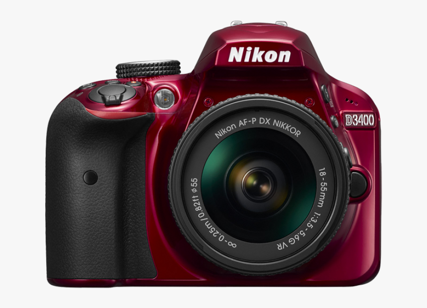 D3400 Dx Digital Slr Camera Body W/ Af P Dx Nikkor - Nikon D3100, HD Png Download