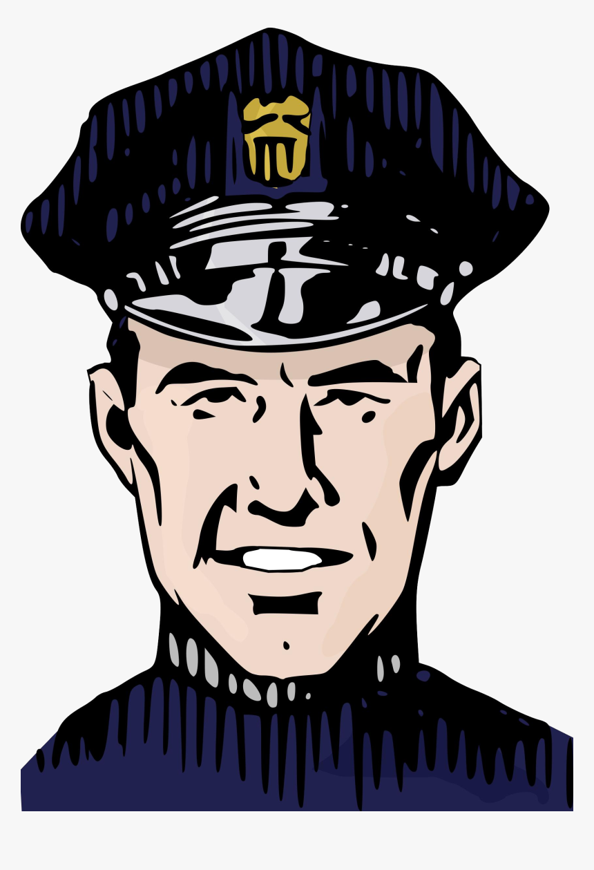Policeman Png - Policeman's Head Clipart, Transparent Png