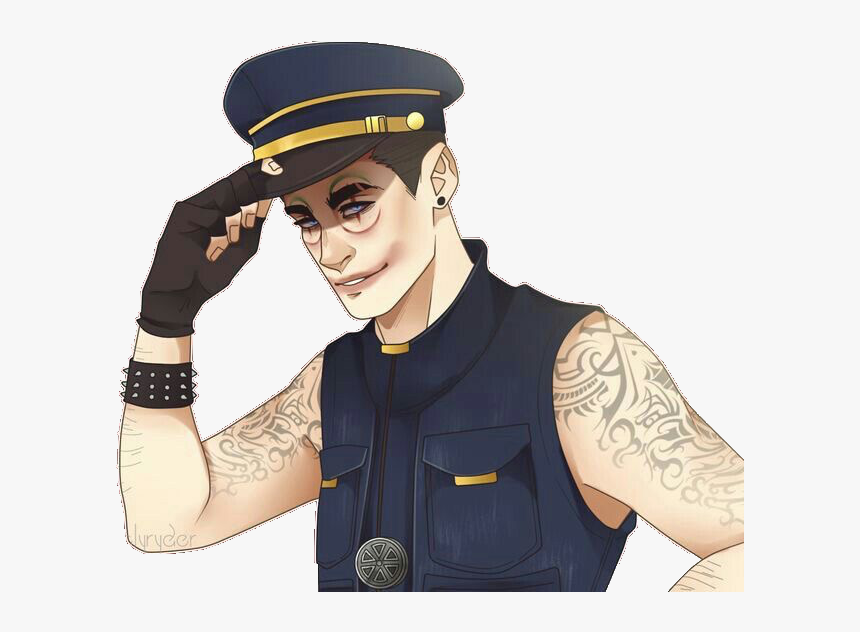 #h2odelirious #h20delirious #jonathandennis #police - Tattoo, HD Png Download