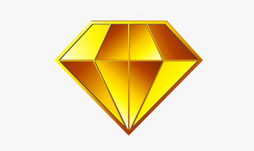 Gold Diamond Png, Transparent Png