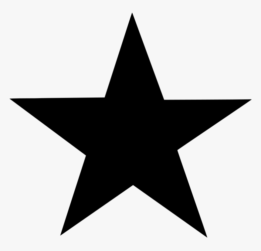 Transparent Star Symbol Png - Black Star Png, Png Download