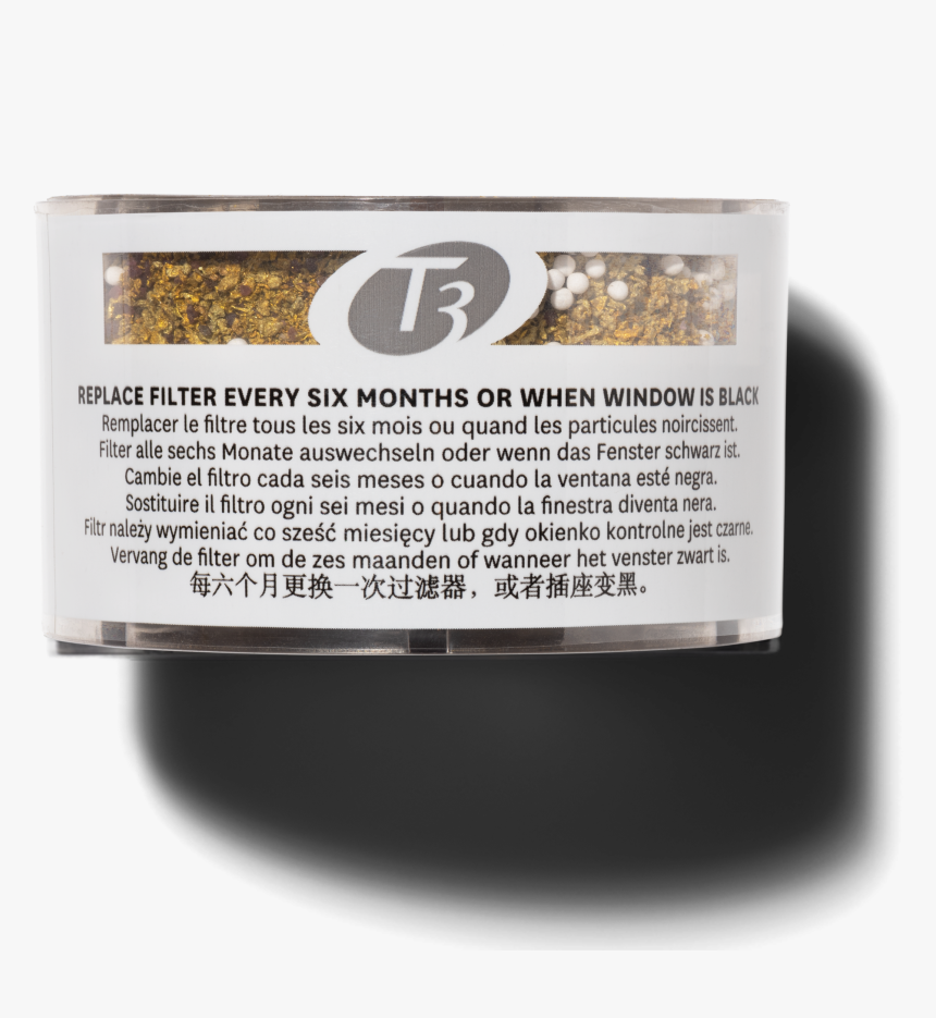 Replacement Filter Primary Image 
title Replacement - T3 Source Showerhead Replacement Filter, HD Png Download