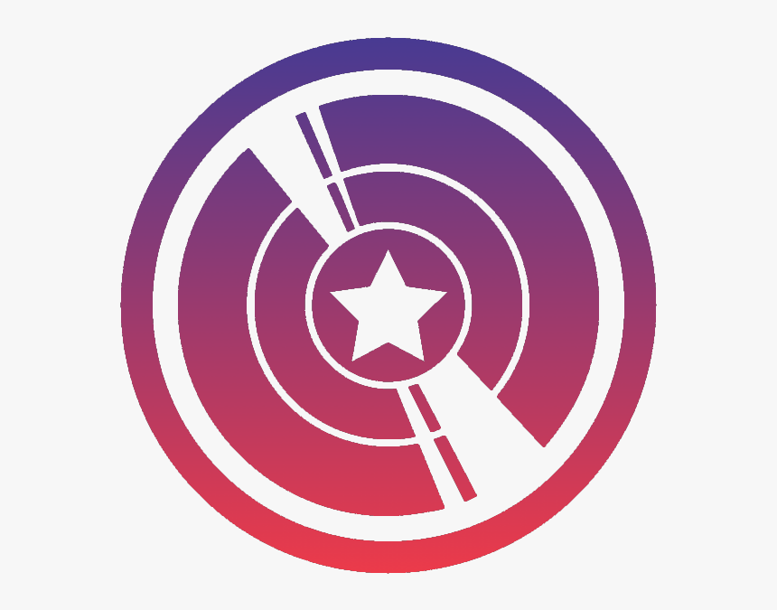 Marvel Fanon - Captain America Symbol Png, Transparent Png