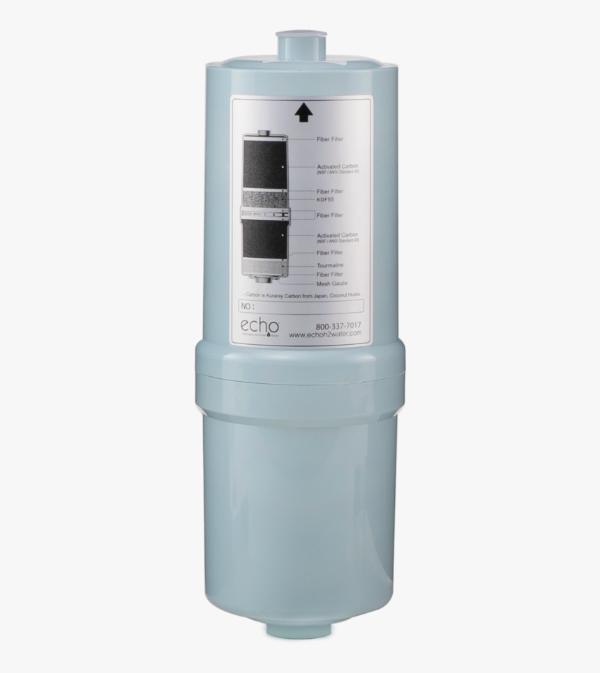 Filter Made To Fit Echo 7 Hydrogen Machine - Water Cooler, HD Png Download