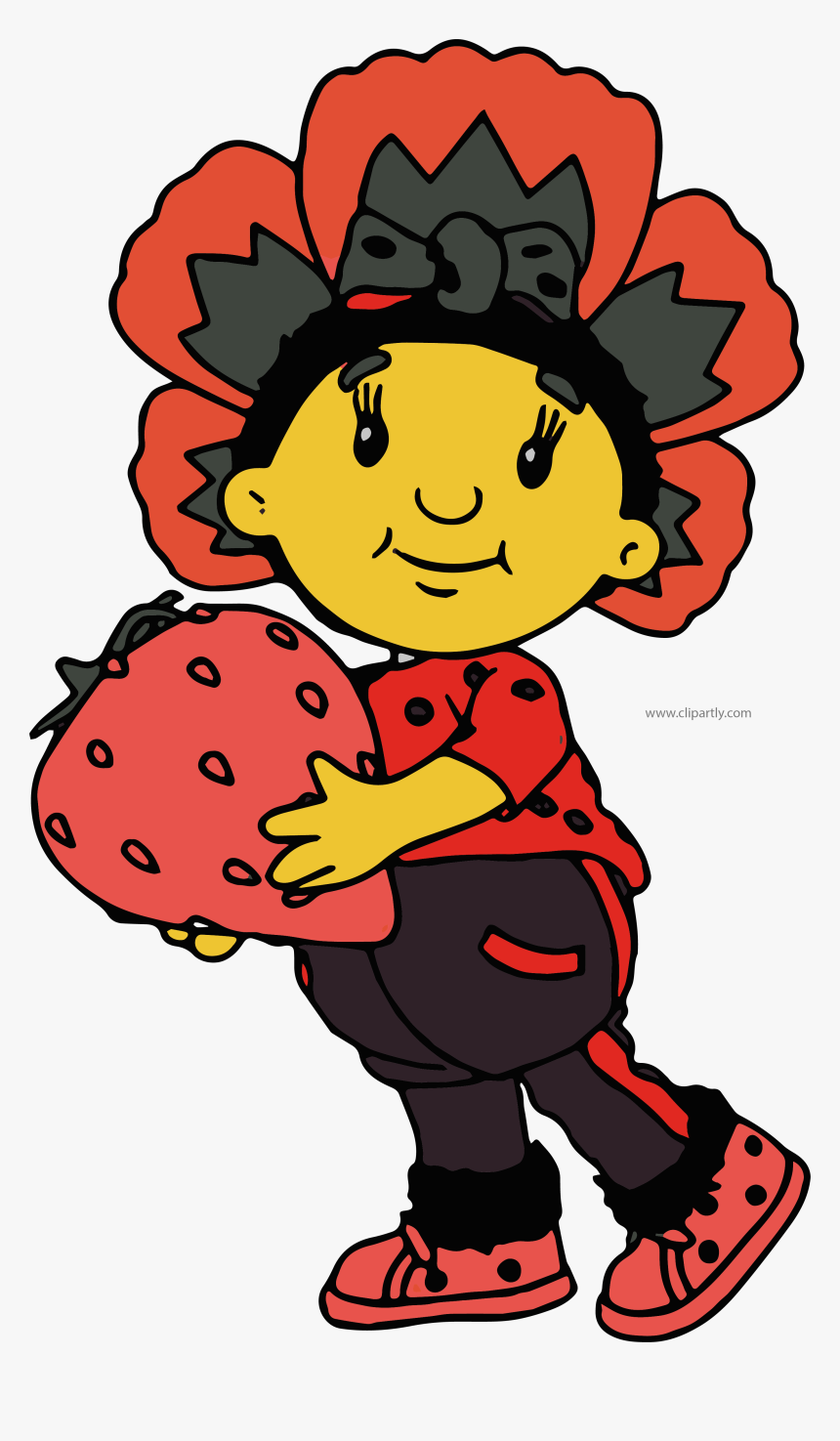 Fifi Cherry Clipart Png - Fifi And The Flowertots Poppy, Transparent Png