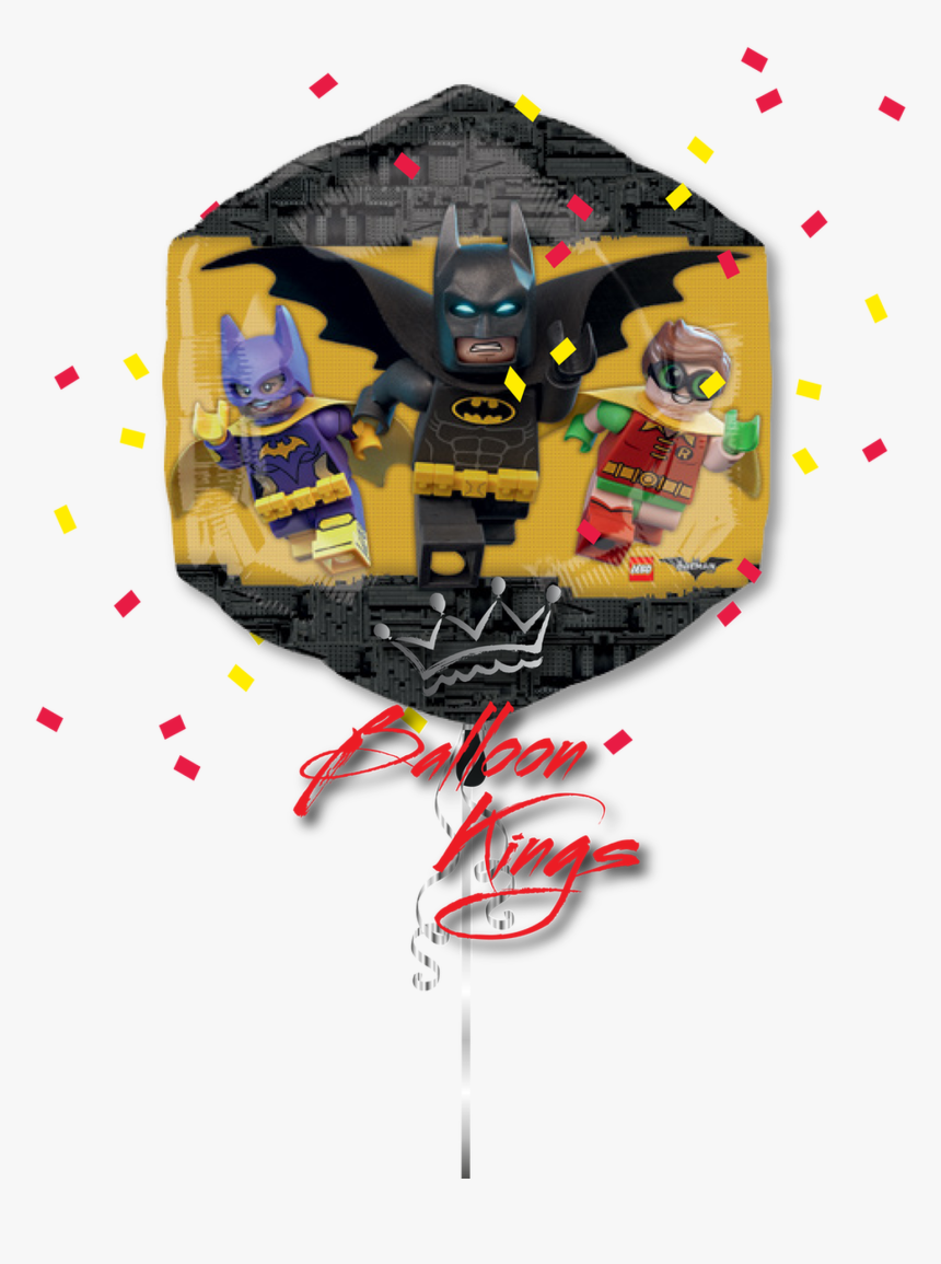 Lego Batman Group - Lego Batman Foil Balloon, HD Png Download