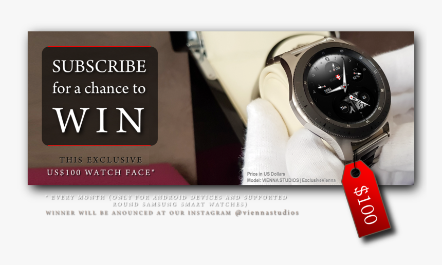 Exclusivevienna Watch Face At Galaxy Store - Analog Watch, HD Png Download