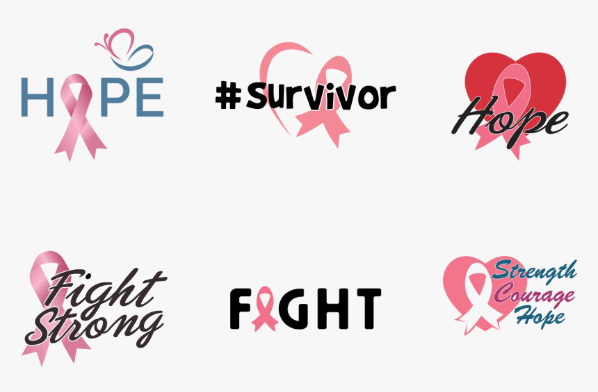 Breast Cancer Awareness Month Campaign Design Bundle - Graphic Design, HD Png Download