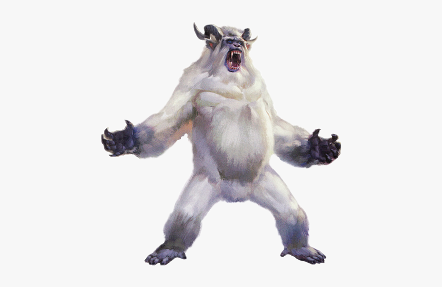 #yeti #abominablesnowman - Yeti 5e Stat Block, HD Png Download