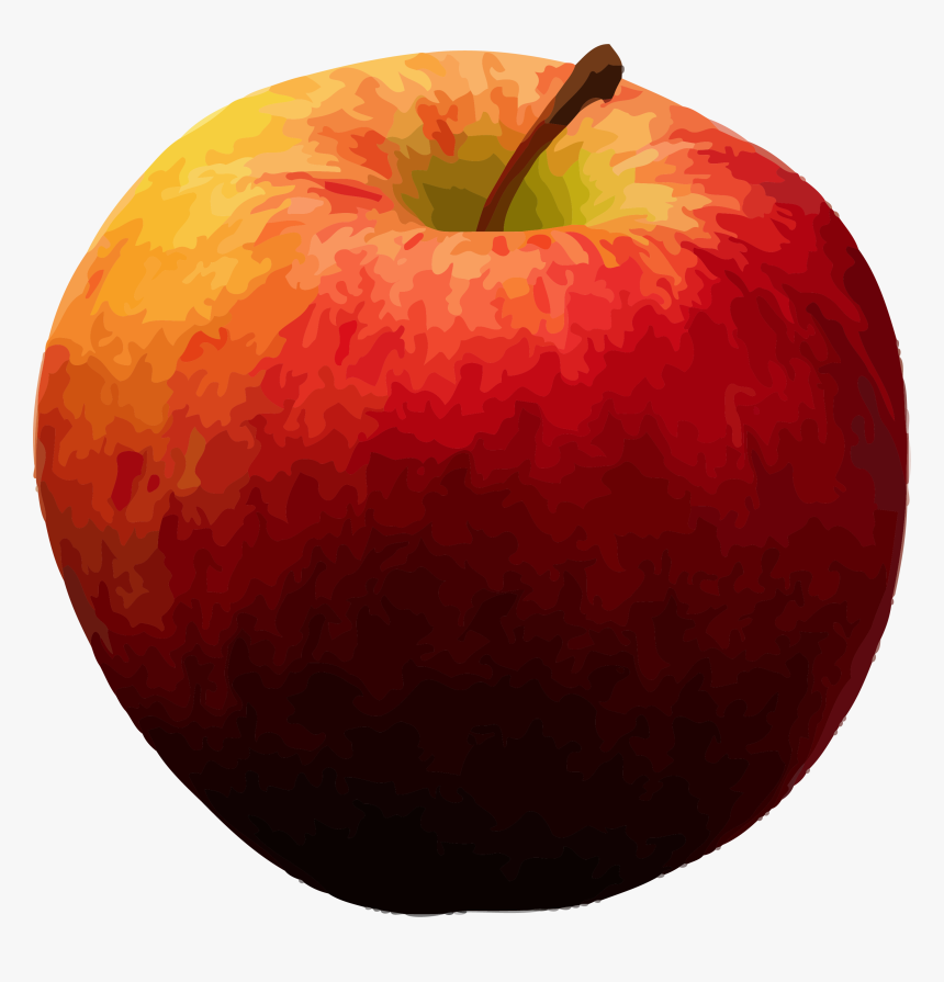 Realistic Apple Clipart Png - Fruit Apple Png, Transparent Png
