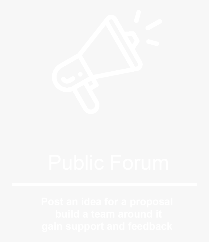 Forum - Johns Hopkins Logo White, HD Png Download