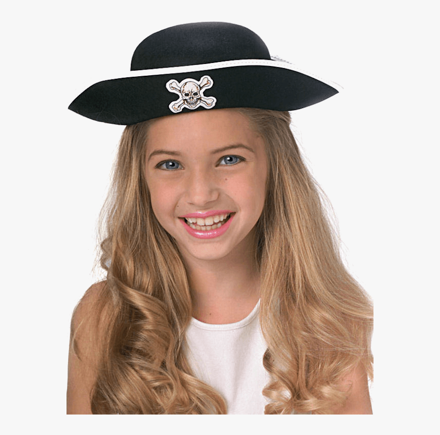 Child Deluxe Buccaneer Captain Hat - Пиратска Шапка, HD Png Download