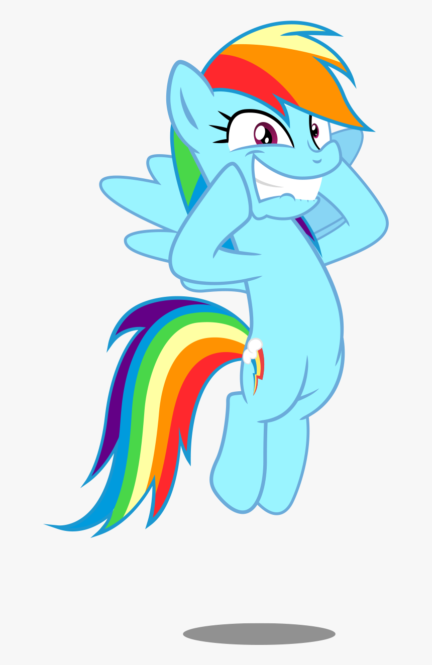 Spellboundcanvas, Female, Pegasus, Rainbow Dash, Safe, - Cartoon, HD Png Download