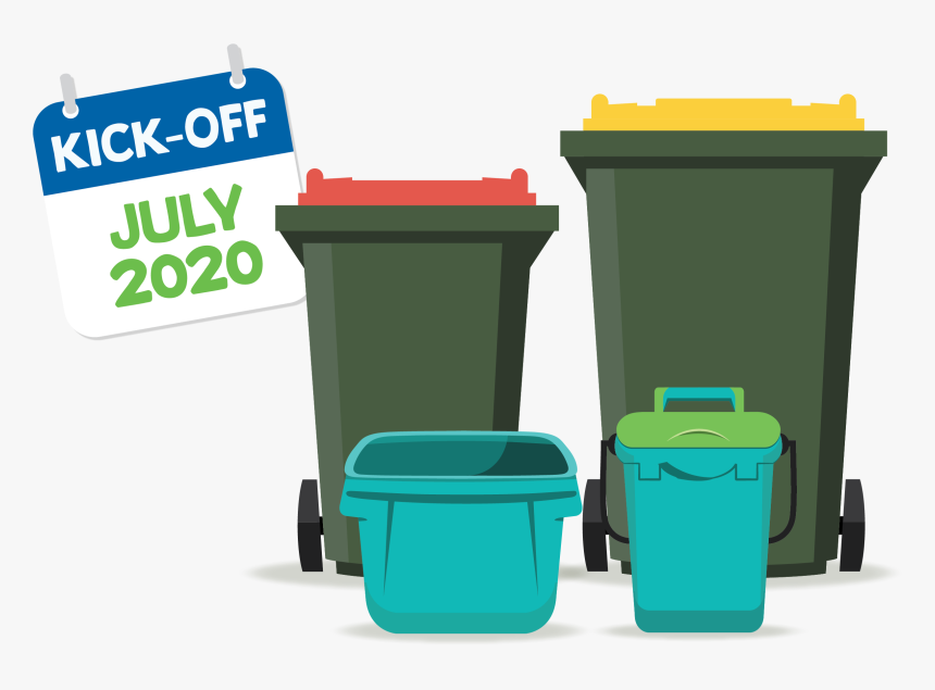 Hcc Recycling Bins Image-02 - Illustration, HD Png Download